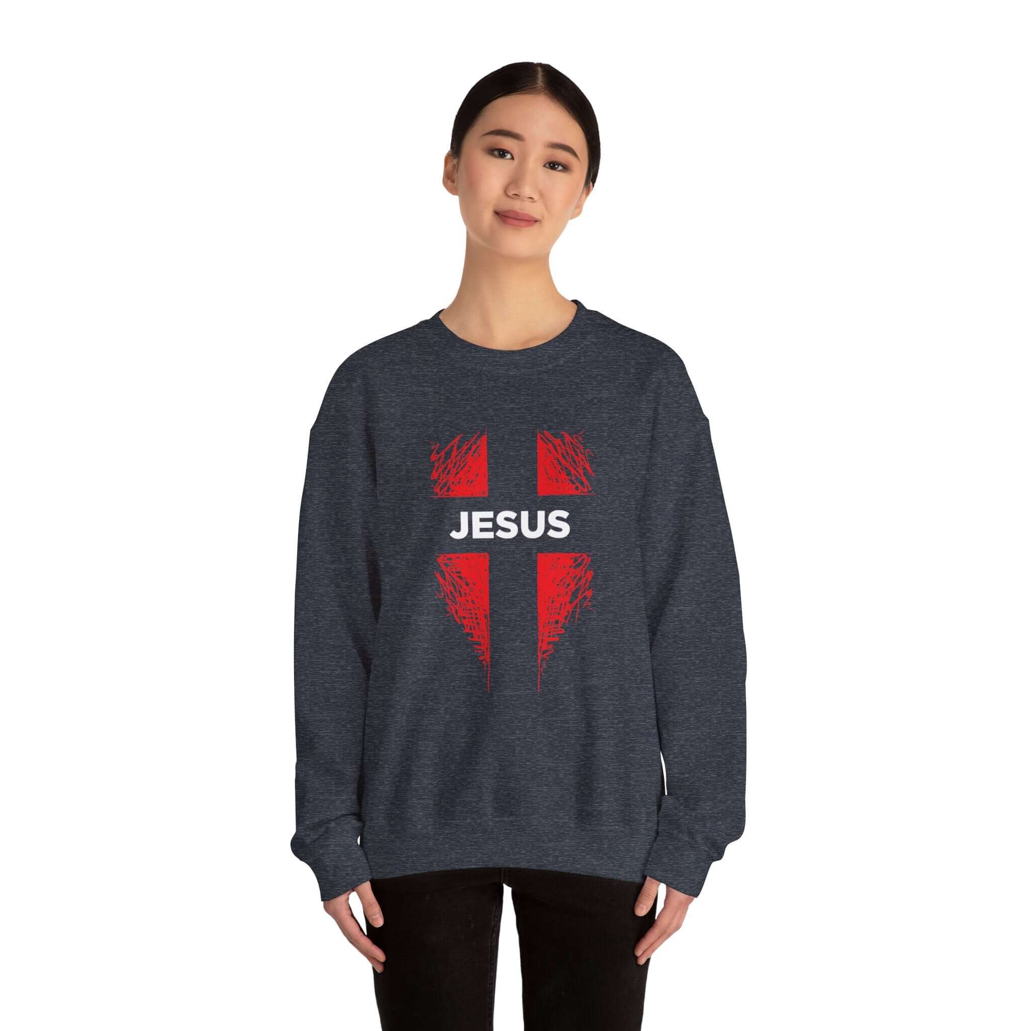 Sweat-shirt unisexe Jésus 