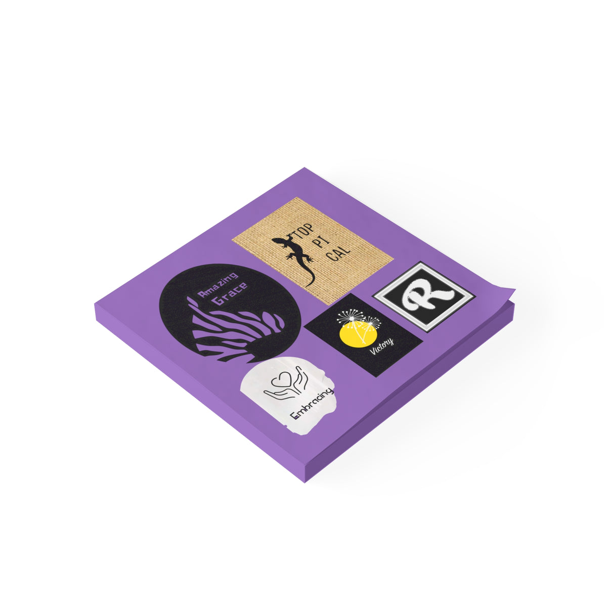 Stylish Post-it® Note Pads - Motivational Desk Accessory for Home or Office, Creative Organization, for Students, Teachers..