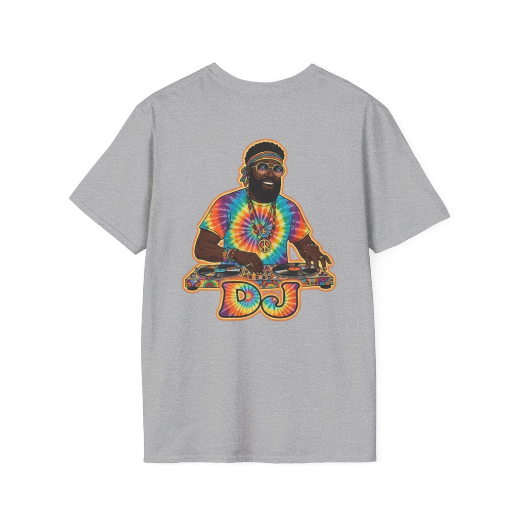 Unisex T-Shirt DJ Tie Dye Shirt Printify