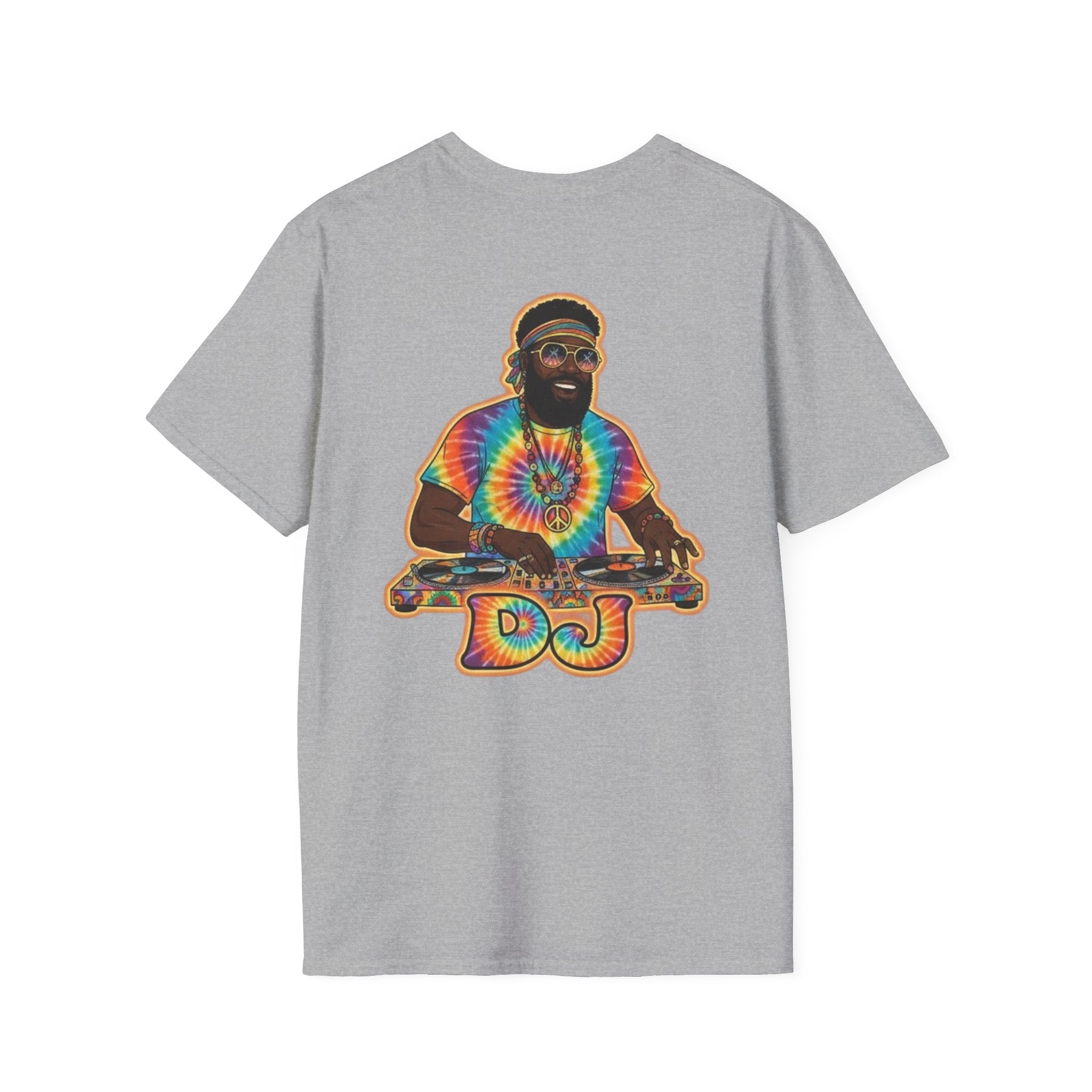 Unisex T-Shirt DJ Tie Dye Shirt Printify