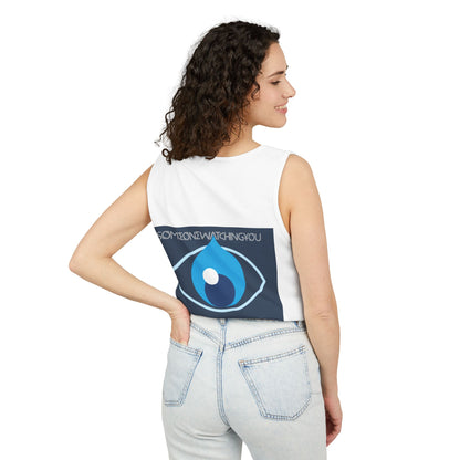 Tank Top Watching You Unisex Garment-Dyed
