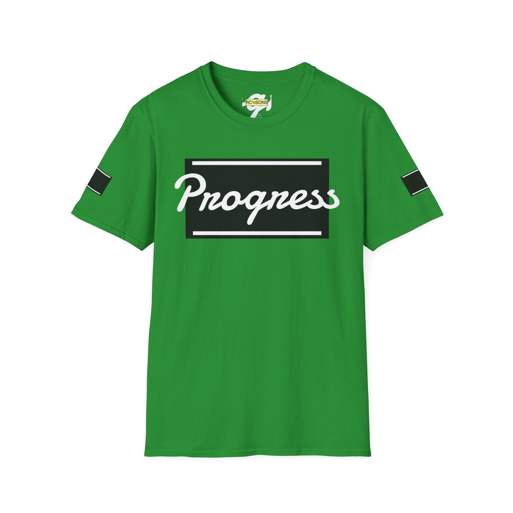 Motivational Unisex Softstyle T-Shirt | Progress Tee, Gift for Teens, Casual Wear, Workout Shirt, Inspirational Apparel Printify