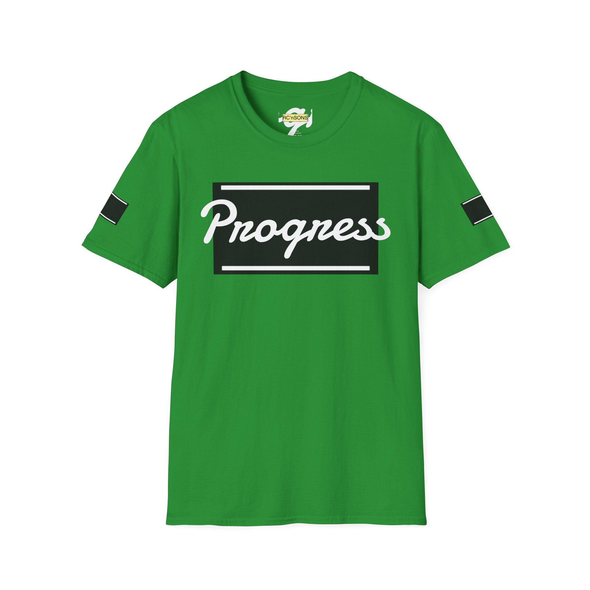 Motivational Unisex Softstyle T-Shirt | Progress Tee, Gift for Teens, Casual Wear, Workout Shirt, Inspirational Apparel Printify