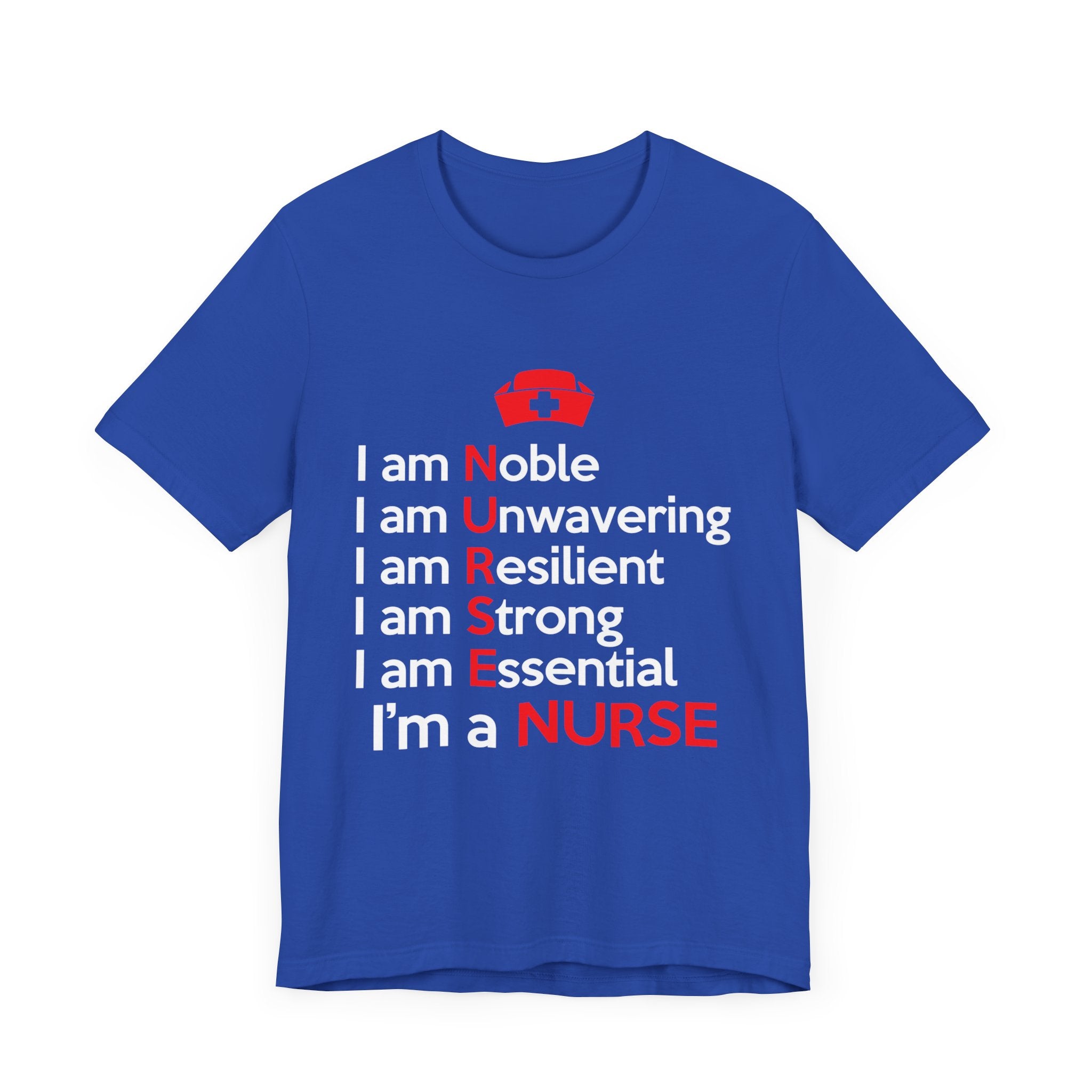 Je suis noble, je suis un tee-shirt unisexe inébranlable 