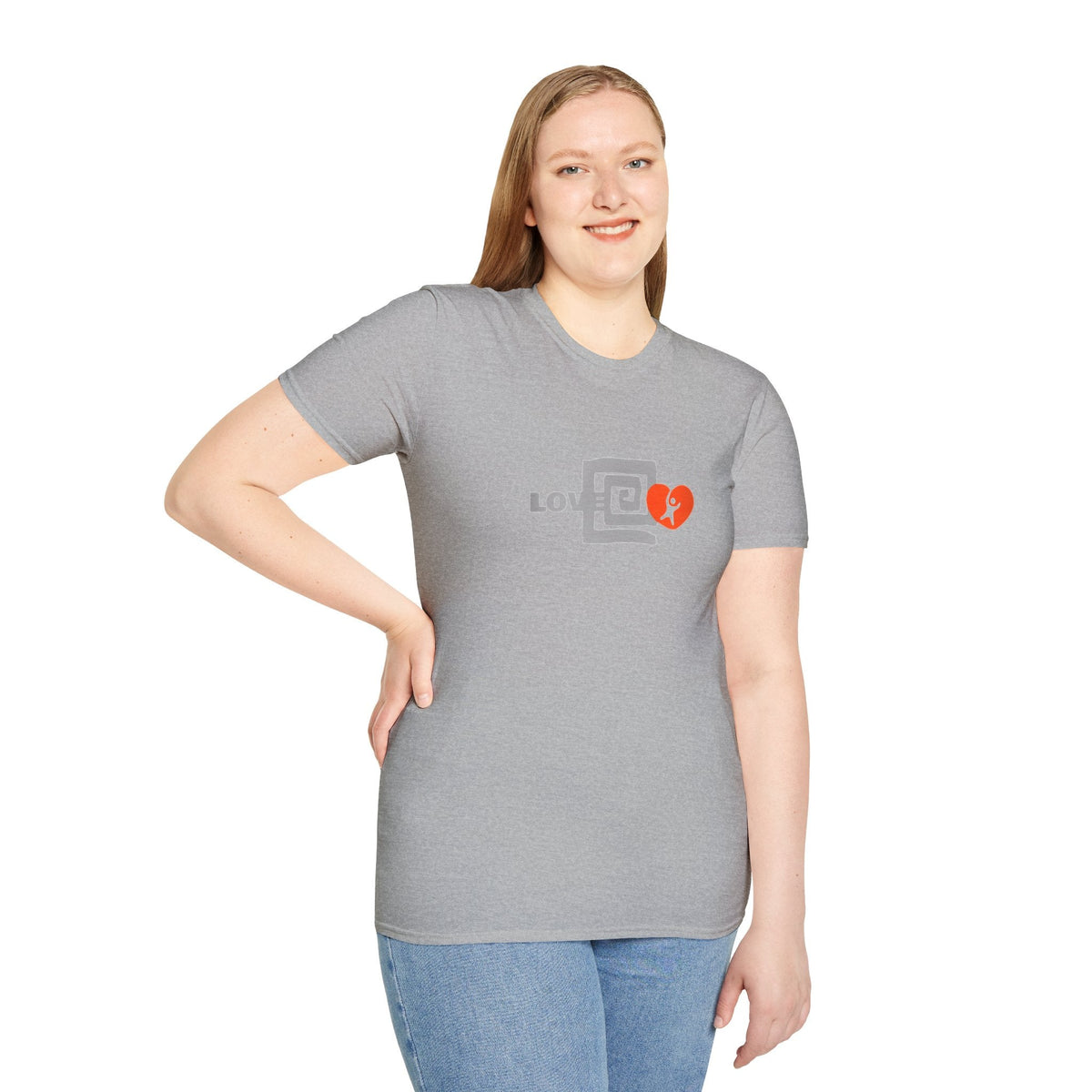 Cute Love Graphic Unisex T-Shirt Printify