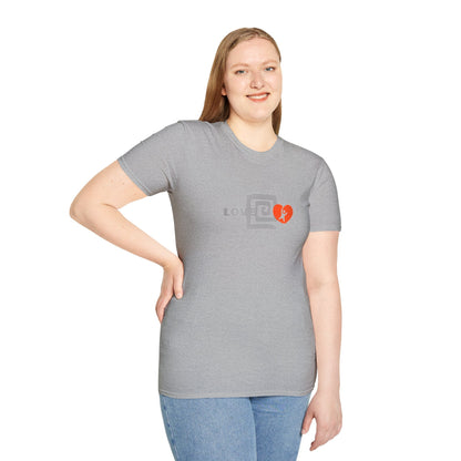 Cute Love Graphic Unisex T-Shirt Printify