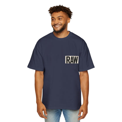 Men's Heavy Oversized Tee - Casual Streetwear, Summer Essential, Graphic T-Shirt, Gift for Him, Trending Fashion Printify