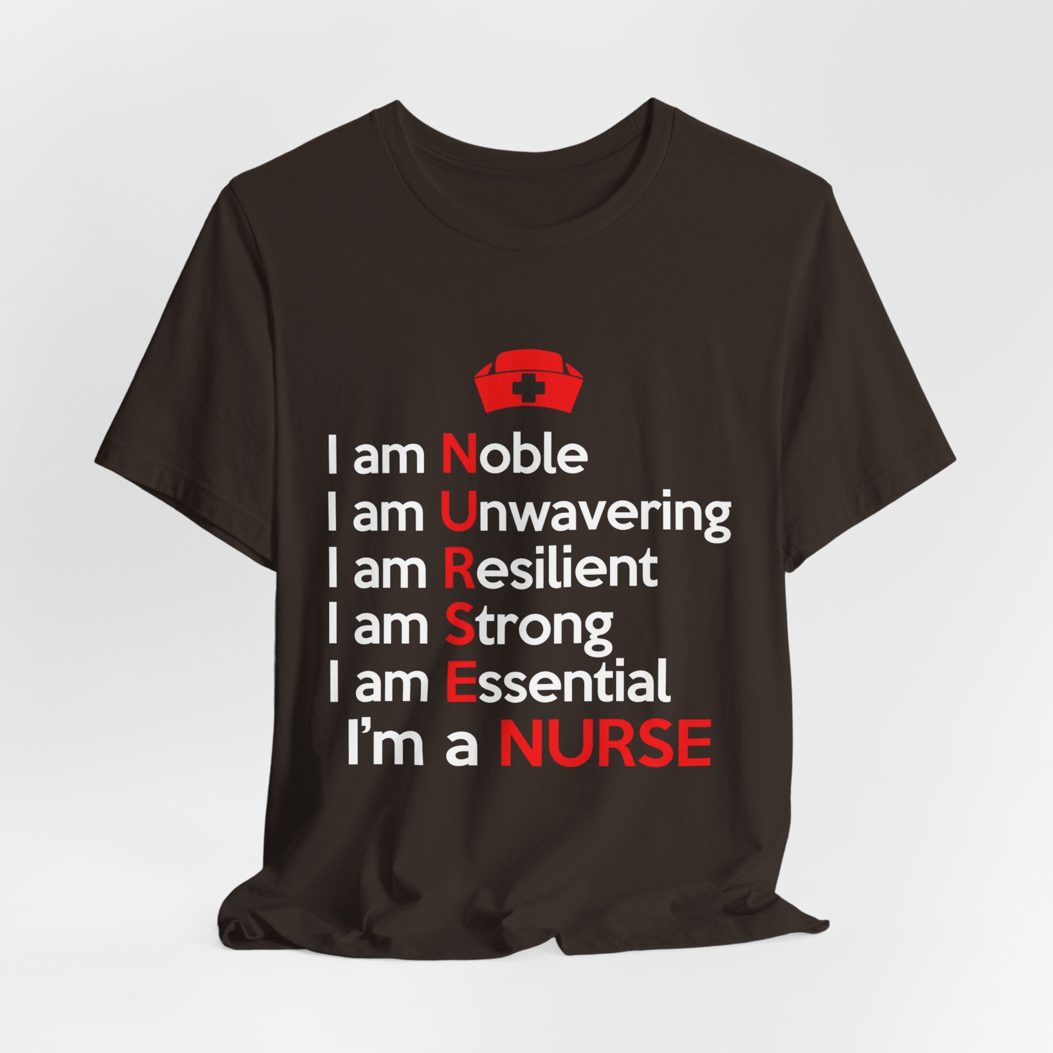 Je suis noble, je suis un tee-shirt unisexe inébranlable 
