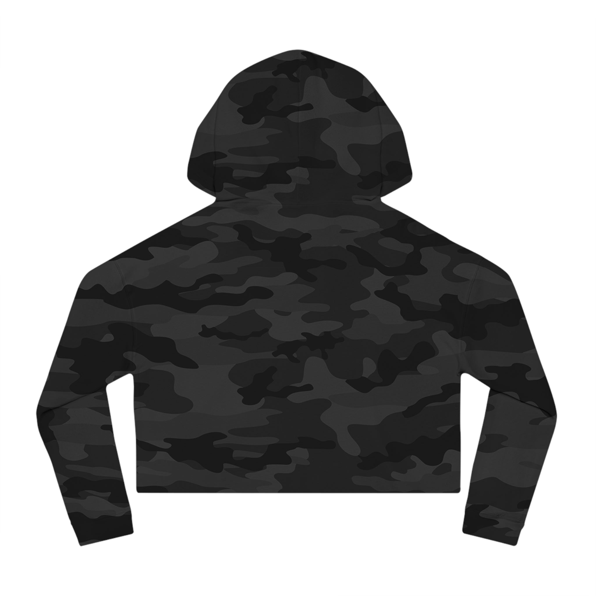 Rain Deer Cropped Hooded Sweatshirt