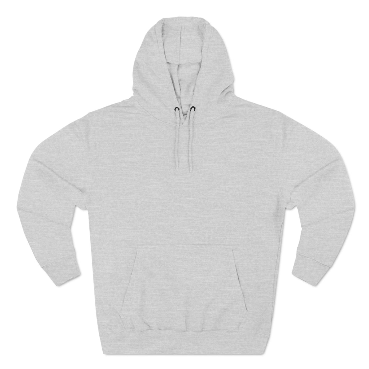 Pale Three-Panel Fleece Hoodie