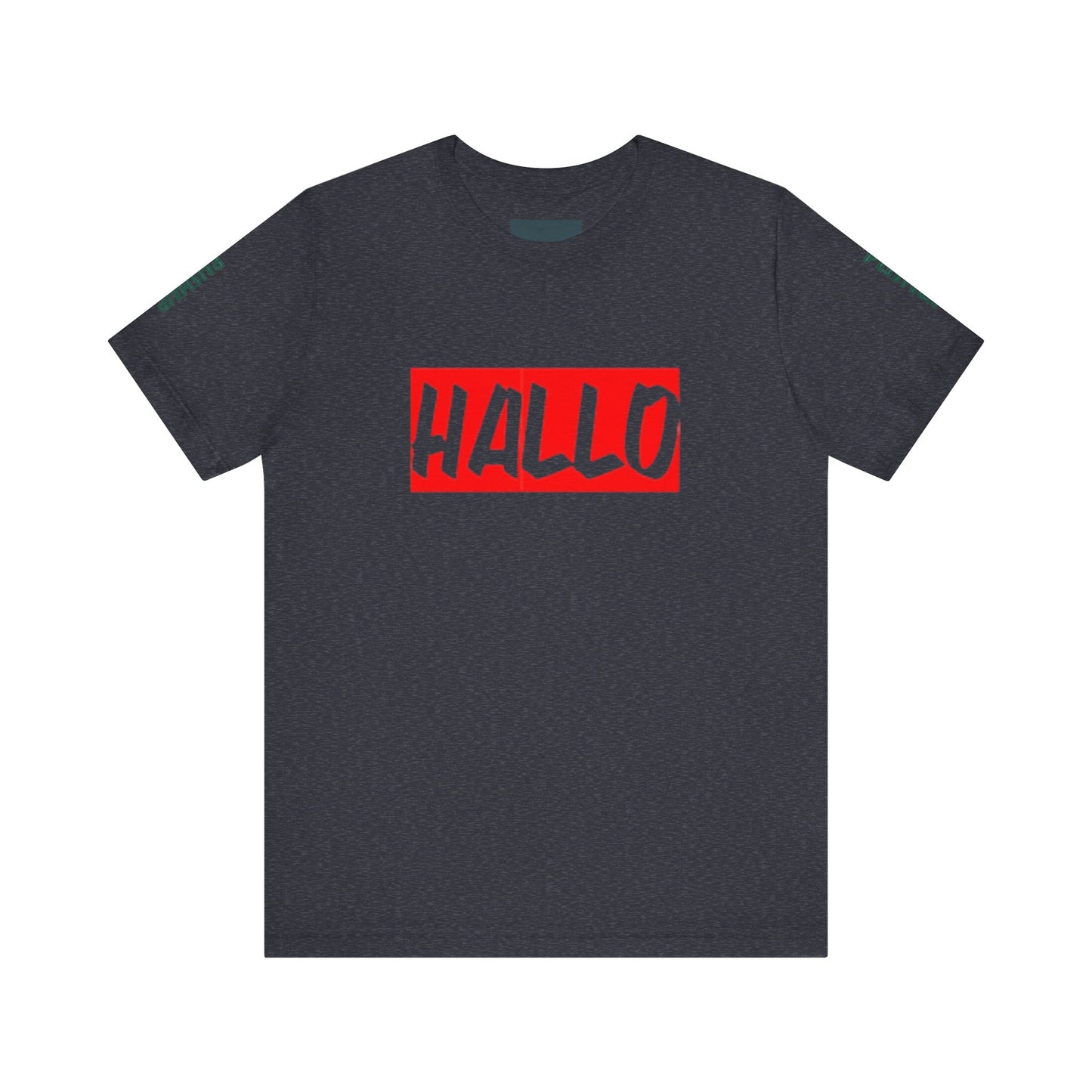 Funny Hallo Graphic Tee for Casual Vibes