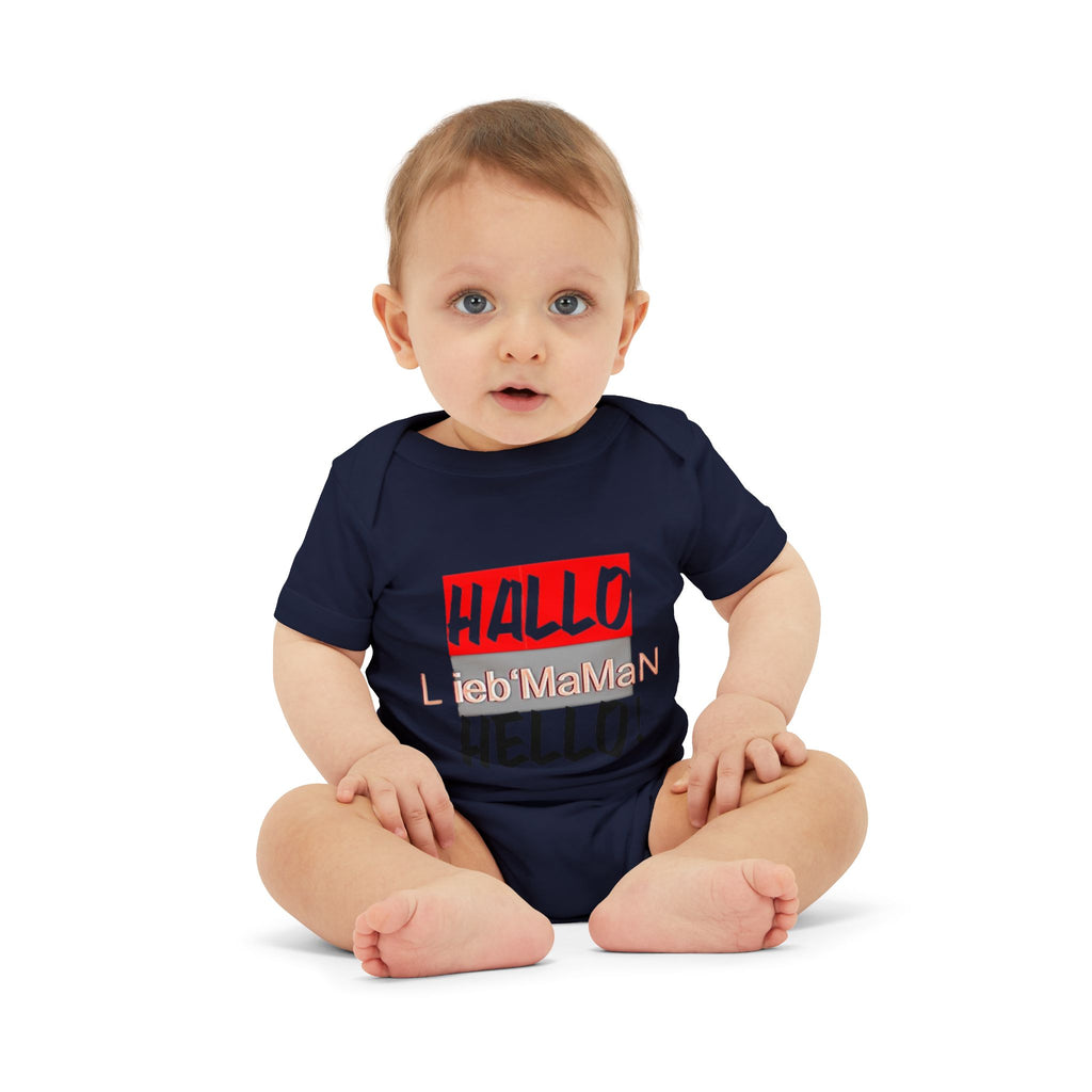 Hello Baby Bodysuit - Cute Multilingual Infant Jersey One Piece