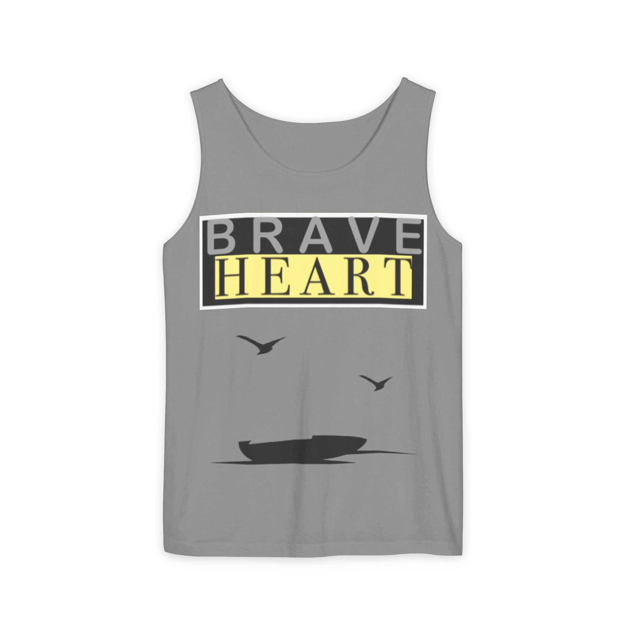 Brave Heart Tank Top | Unisex Garment-Dyed Tee