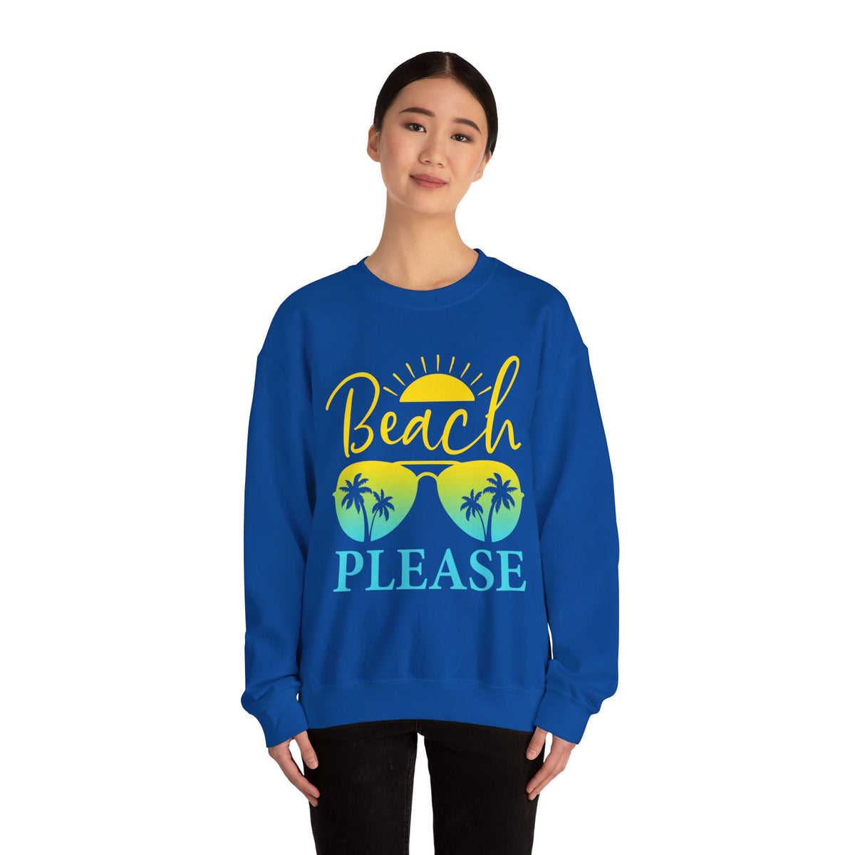 Sweat-shirt unisexe Beach Please 