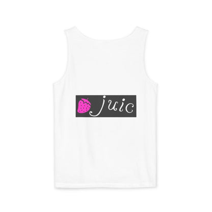 Juice-Themed Unisex Tank Top, Perfect for Summer Outings, Pool Parties, and Fruit Lovers