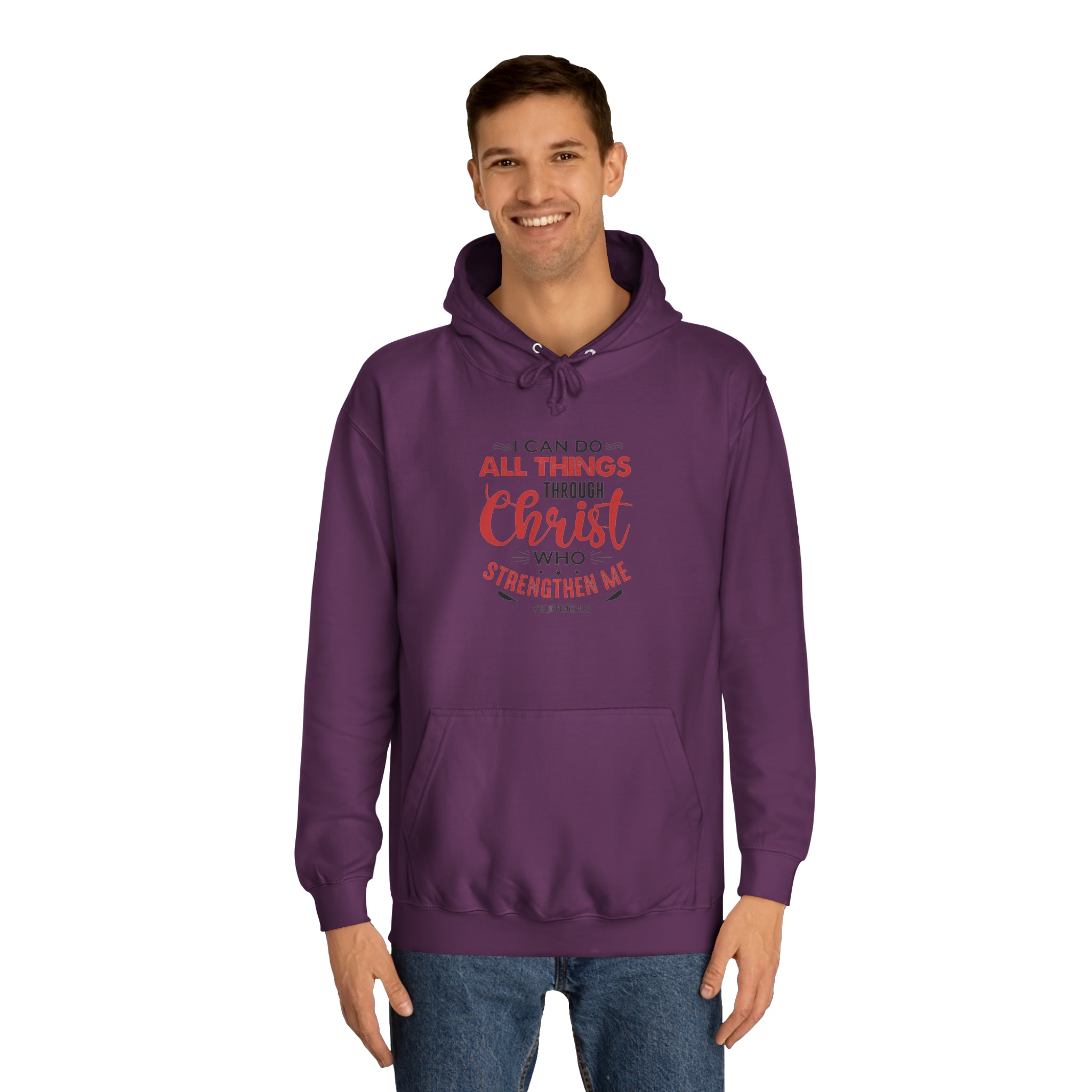 Je peux tout faire Sweat à capuche unisexe 