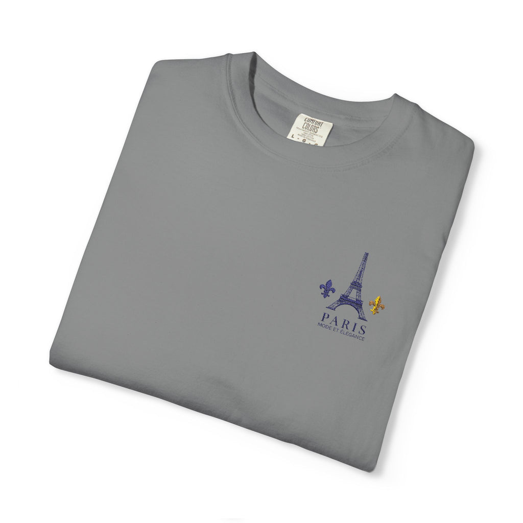 Paris Eiffel Tee — 'Paris' Script Design