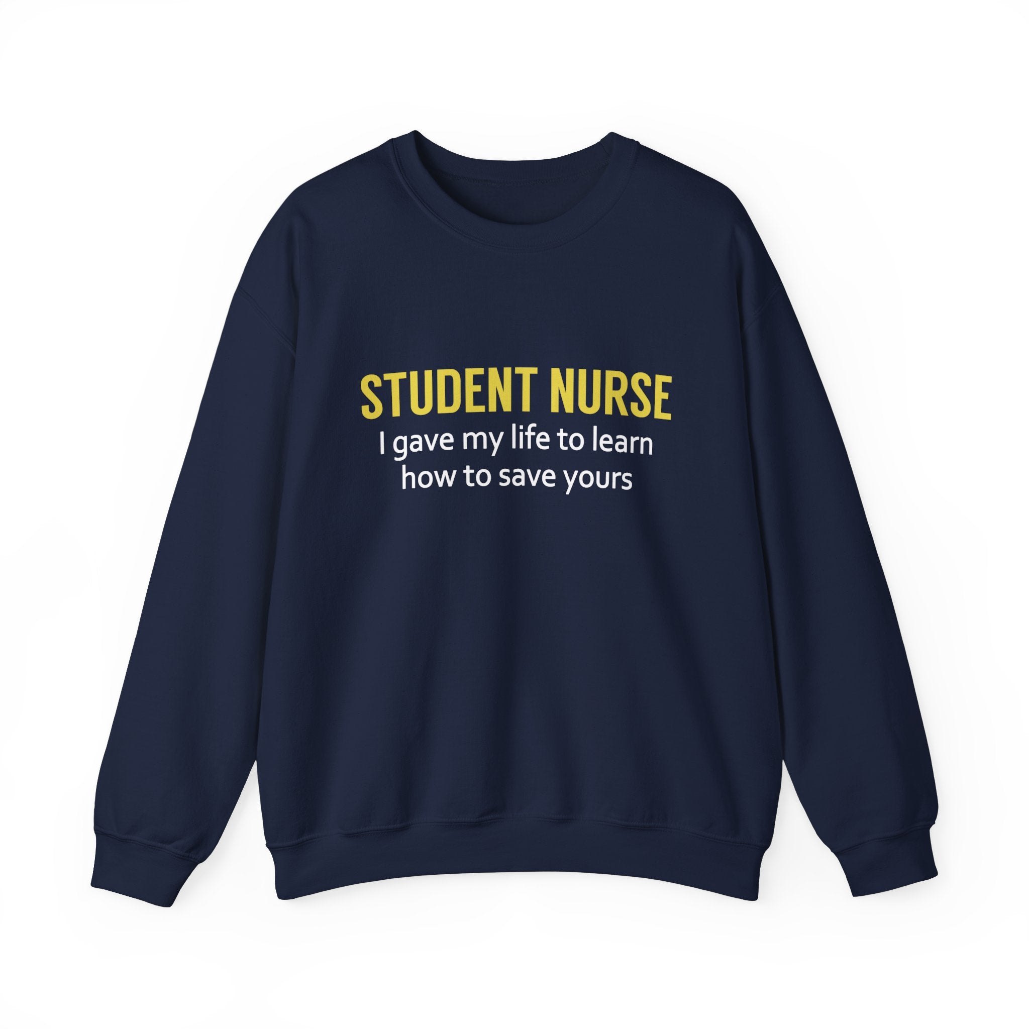 Sweat-shirt unisexe étudiant infirmière 