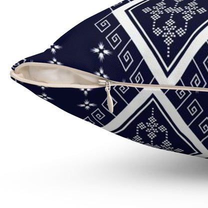 Spun Polyester Square Pillow