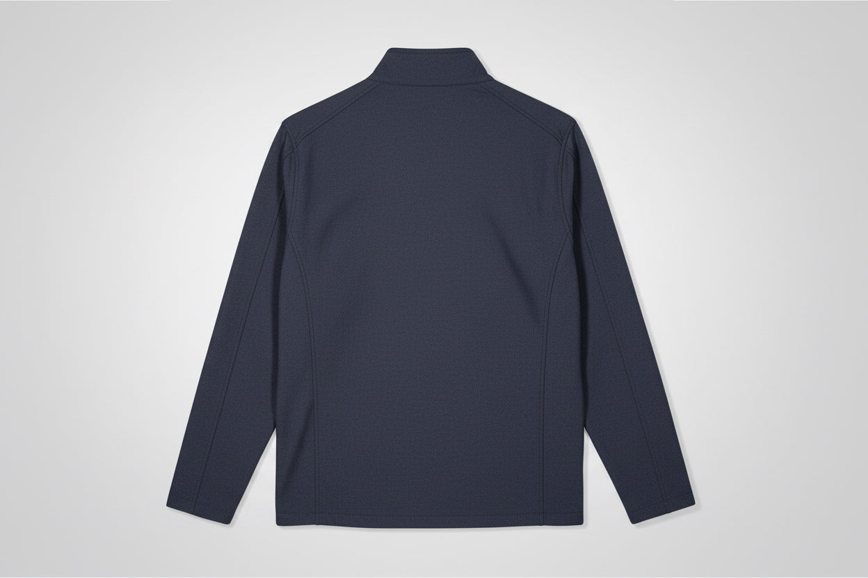 Embroidered Gold Floral Soft Shell Jacket