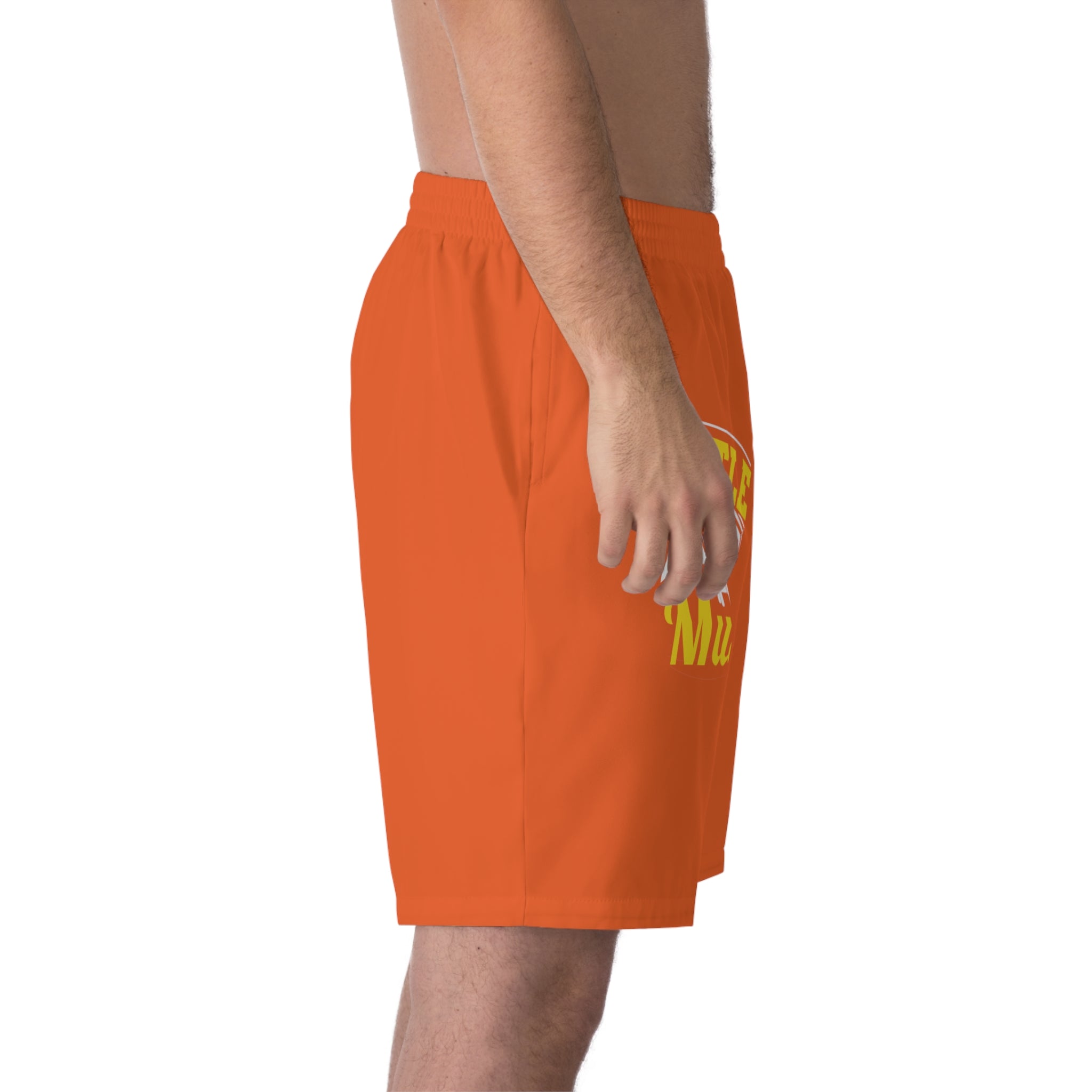 Men's Elastic Beach Shorts (AOP)