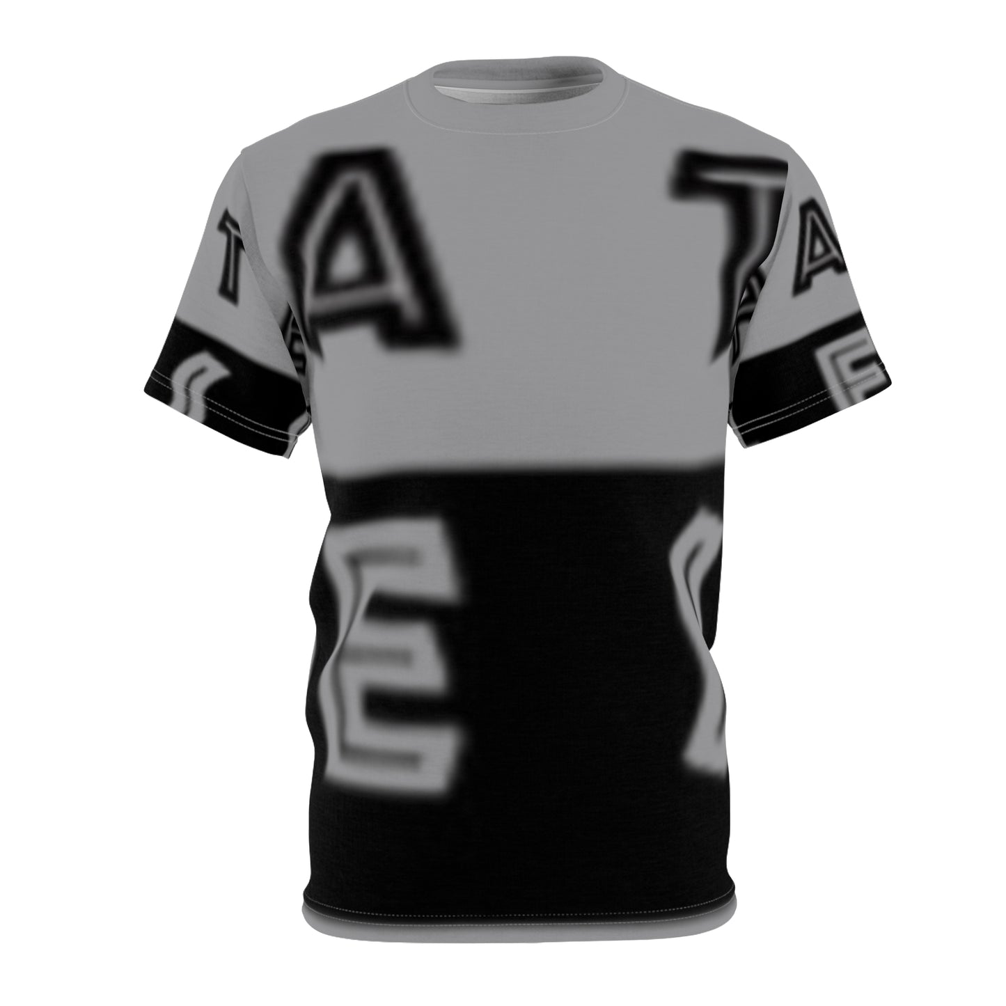 Modern Unisex Graphic Tee - Unique Cut & Sew Design