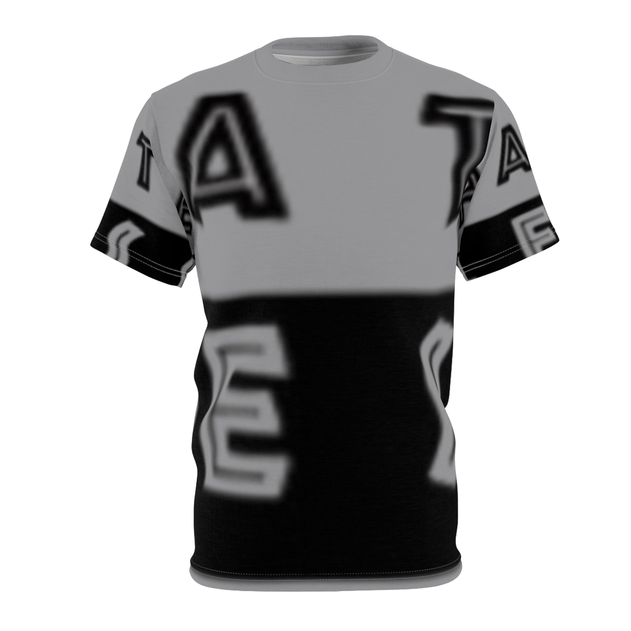 Modern Unisex Graphic Tee - Unique Cut & Sew Design
