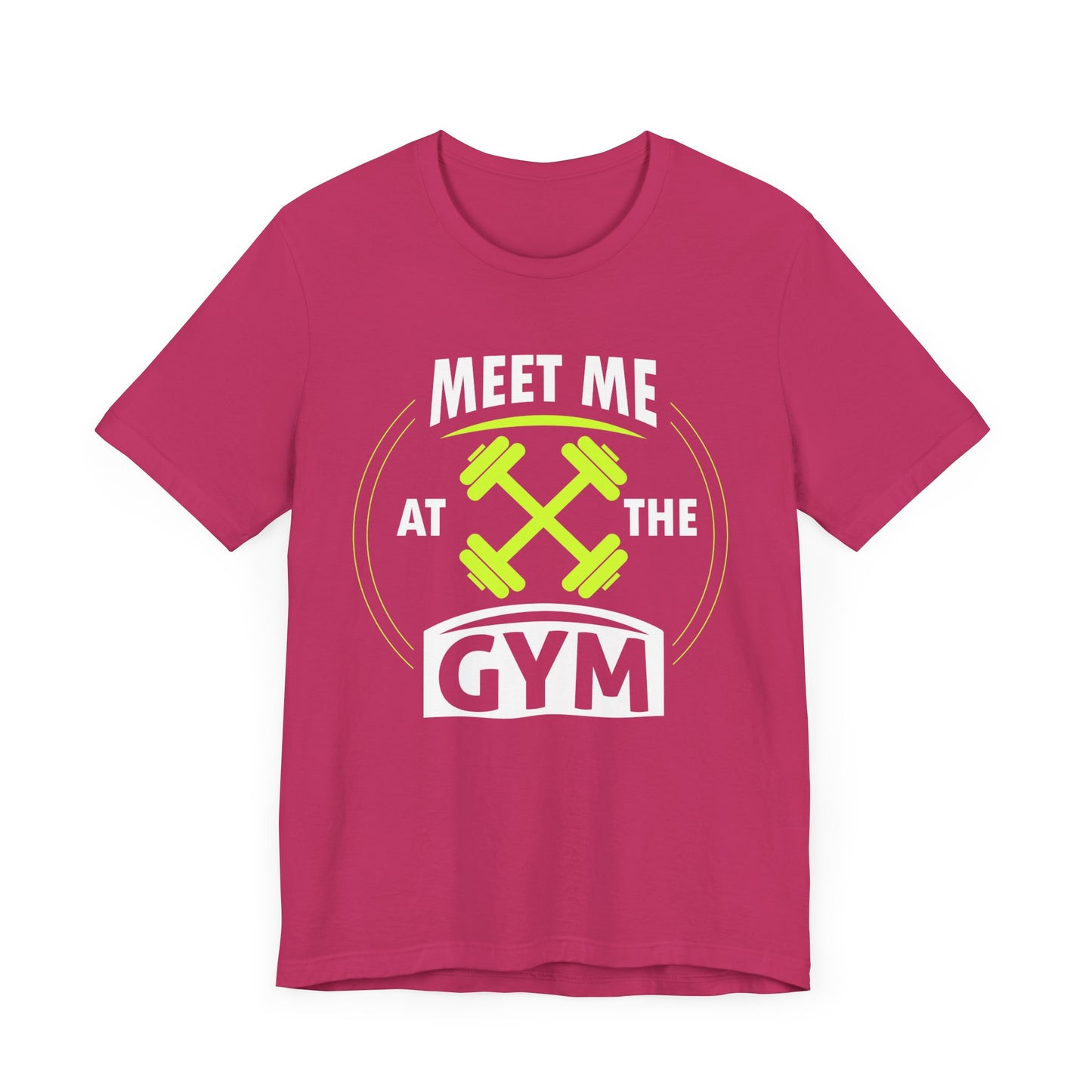 Rencontrez-moi au gymnase Unisex Tee 