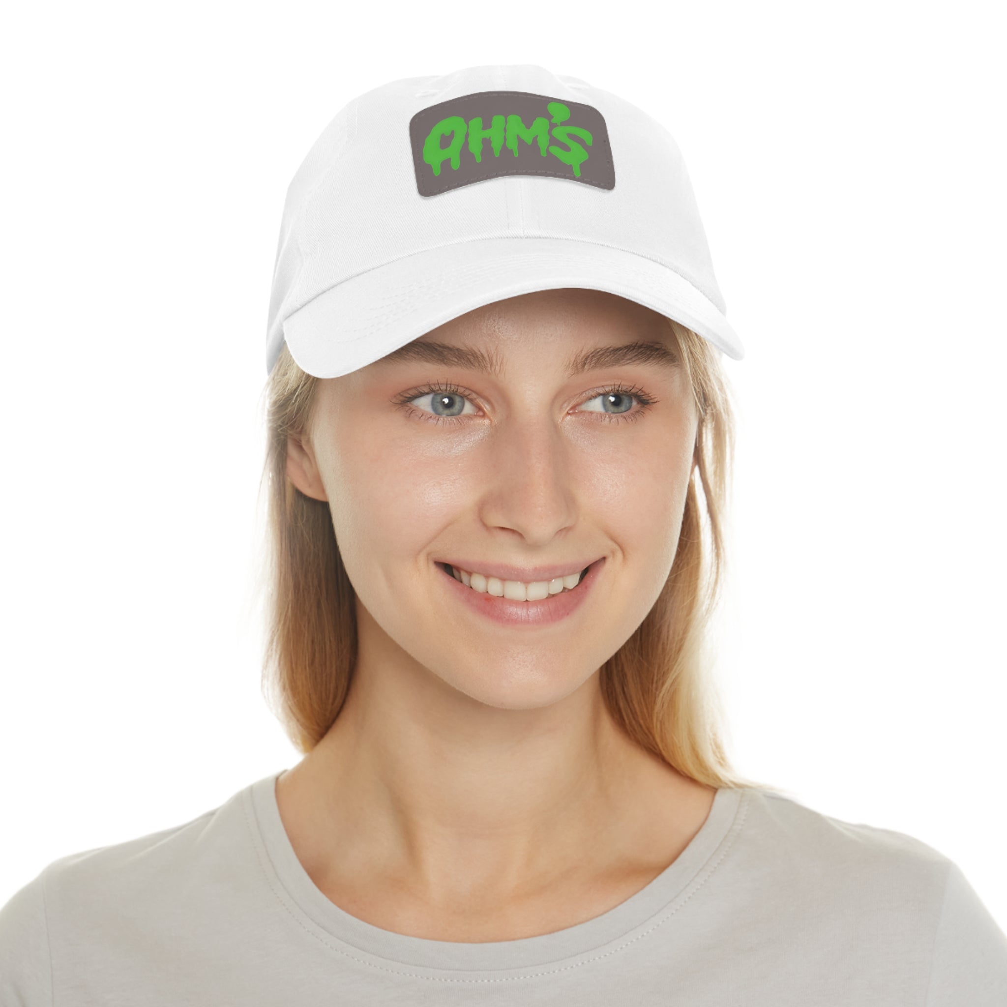 Dad Hat Olm's Cap Rectangle Leather Patch