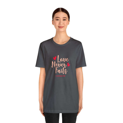 Love Never Fails Unisex Tee - RC’nSONS