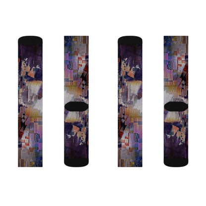 Sublimation Socks - Vibrant Sublimated Design Printify