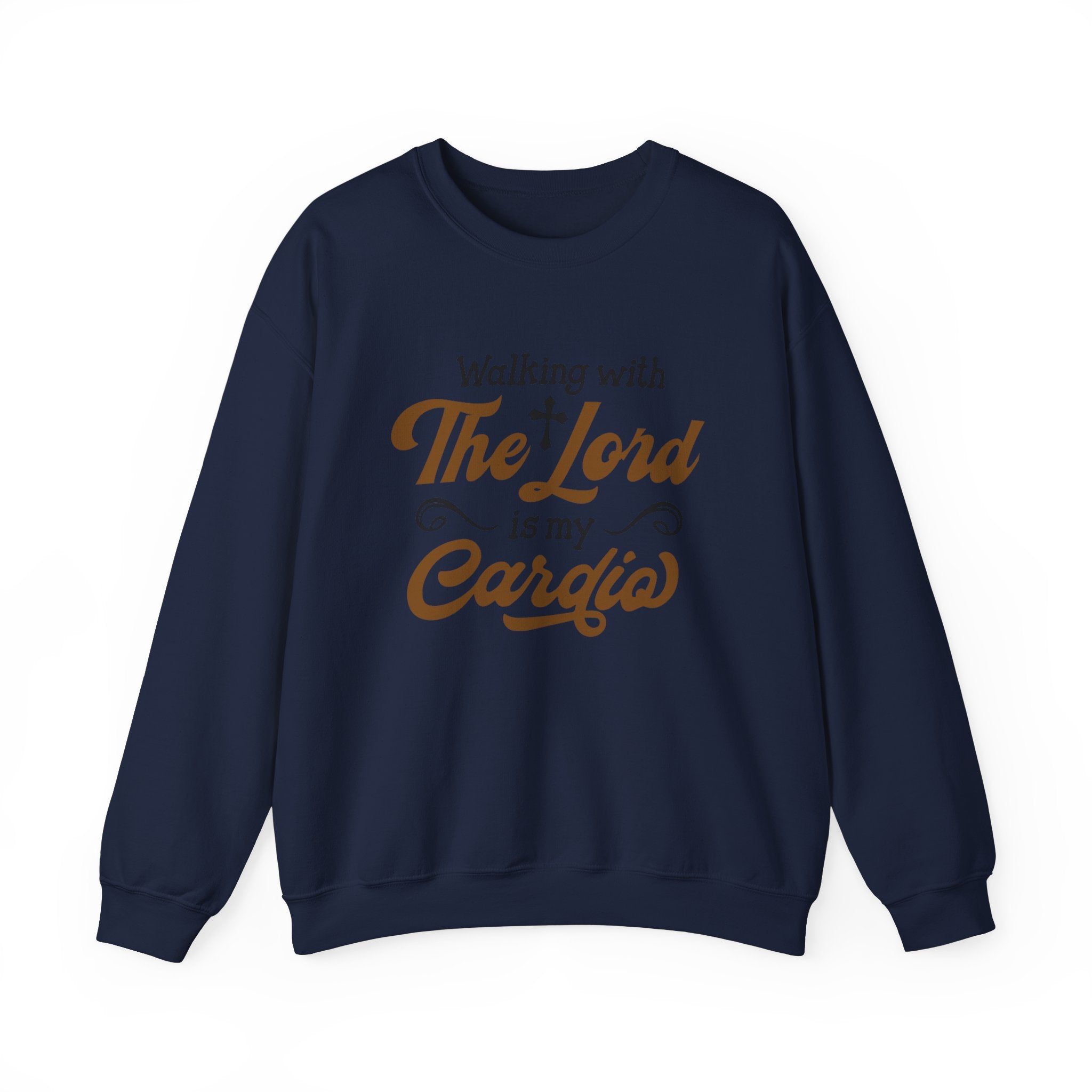 Marcher avec le Seigneur est un sweat-shirt unisexe cardial 
