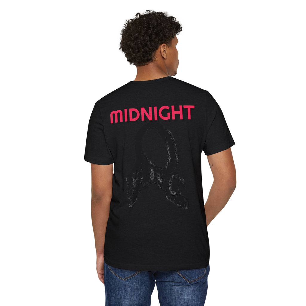Midnight Unisex T-Shirt - RC'nSONS Organic Recycled Tee