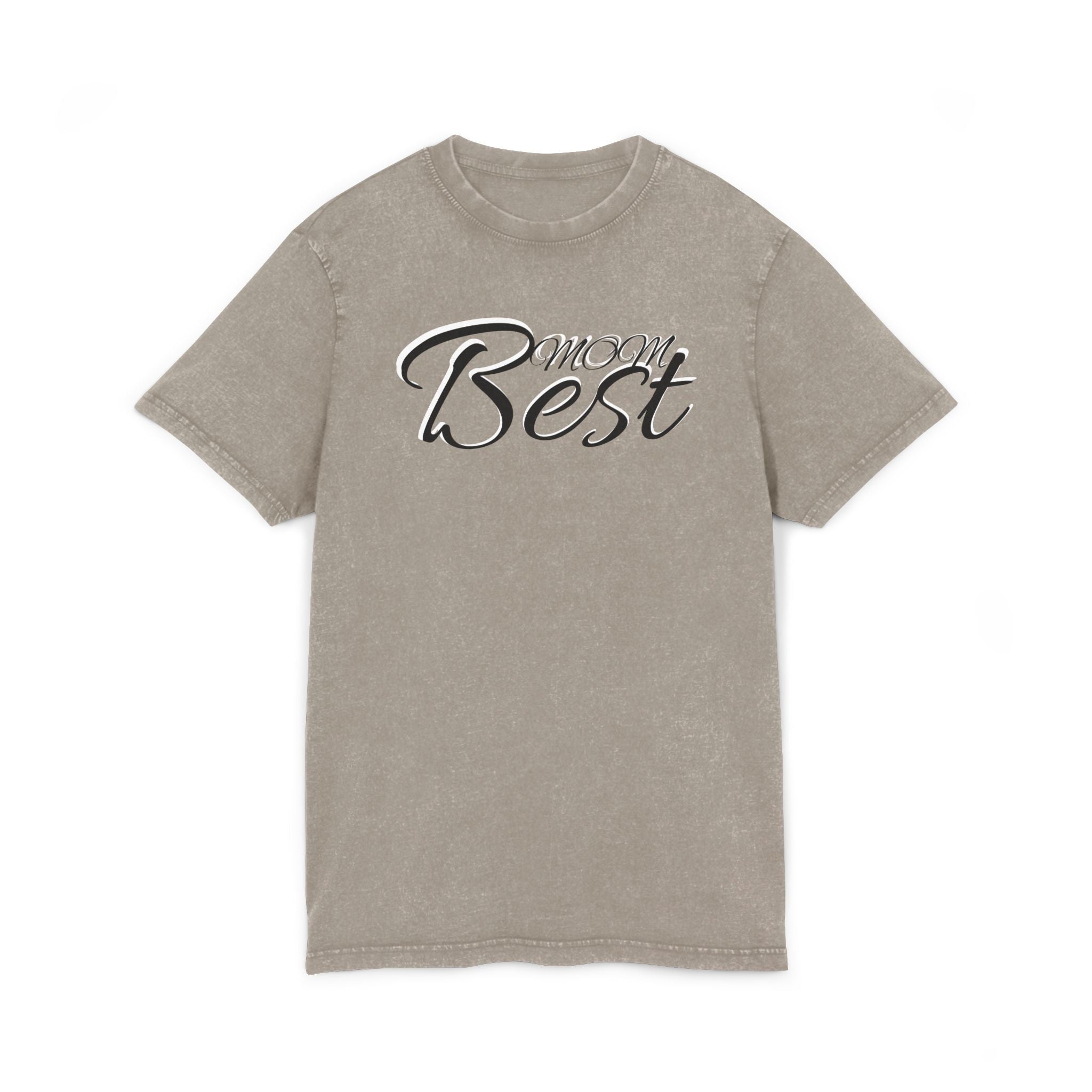 Acid Washed Graphic Tee - 'Best' Design for Casual Cool Style