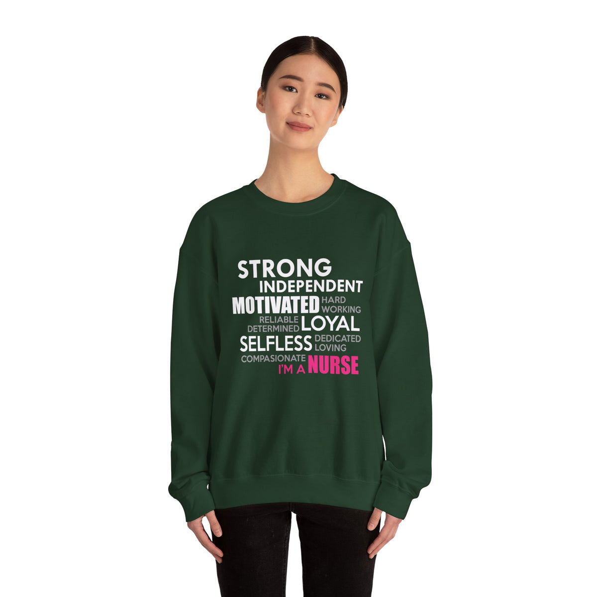 Sweat-shirt unisexe désintéressé, motivé et indépendant 