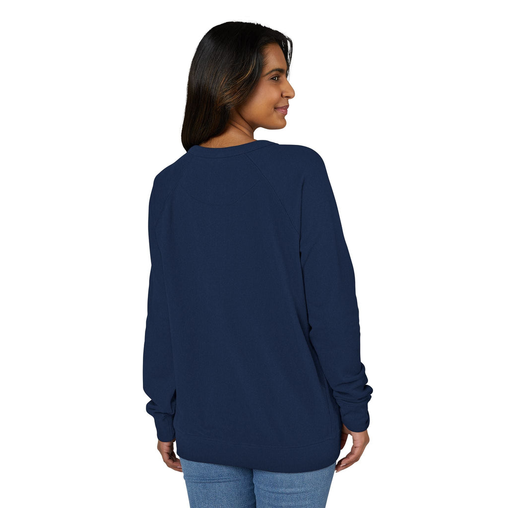 Eyes Wide Open Unisex French Terry Crewneck Sweatshirt, Cozy Casual Clothing, Gift for Friends, Relaxed Fit Sweater, Cool Graphic Design Printify