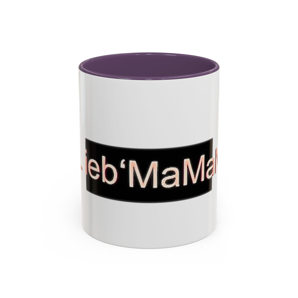 Coffee Mug - Lieb MaMaN Typography Design