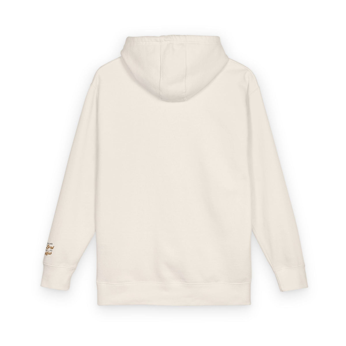 Religious Fleece Hoodie - Walking with the Lord Printify