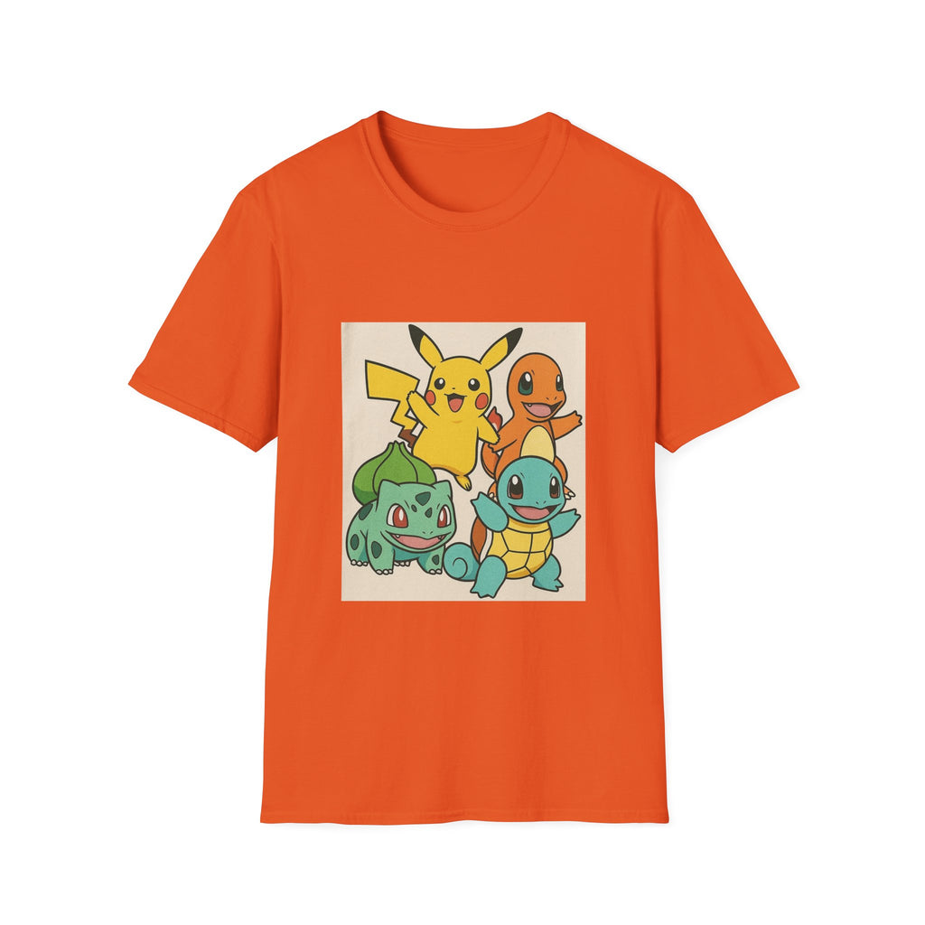 Colorful Play Graphic T-Shirt, Cute Casual Tee, Gamer Gift, Birthday Present, Unisex Style, Cartoon Apparel