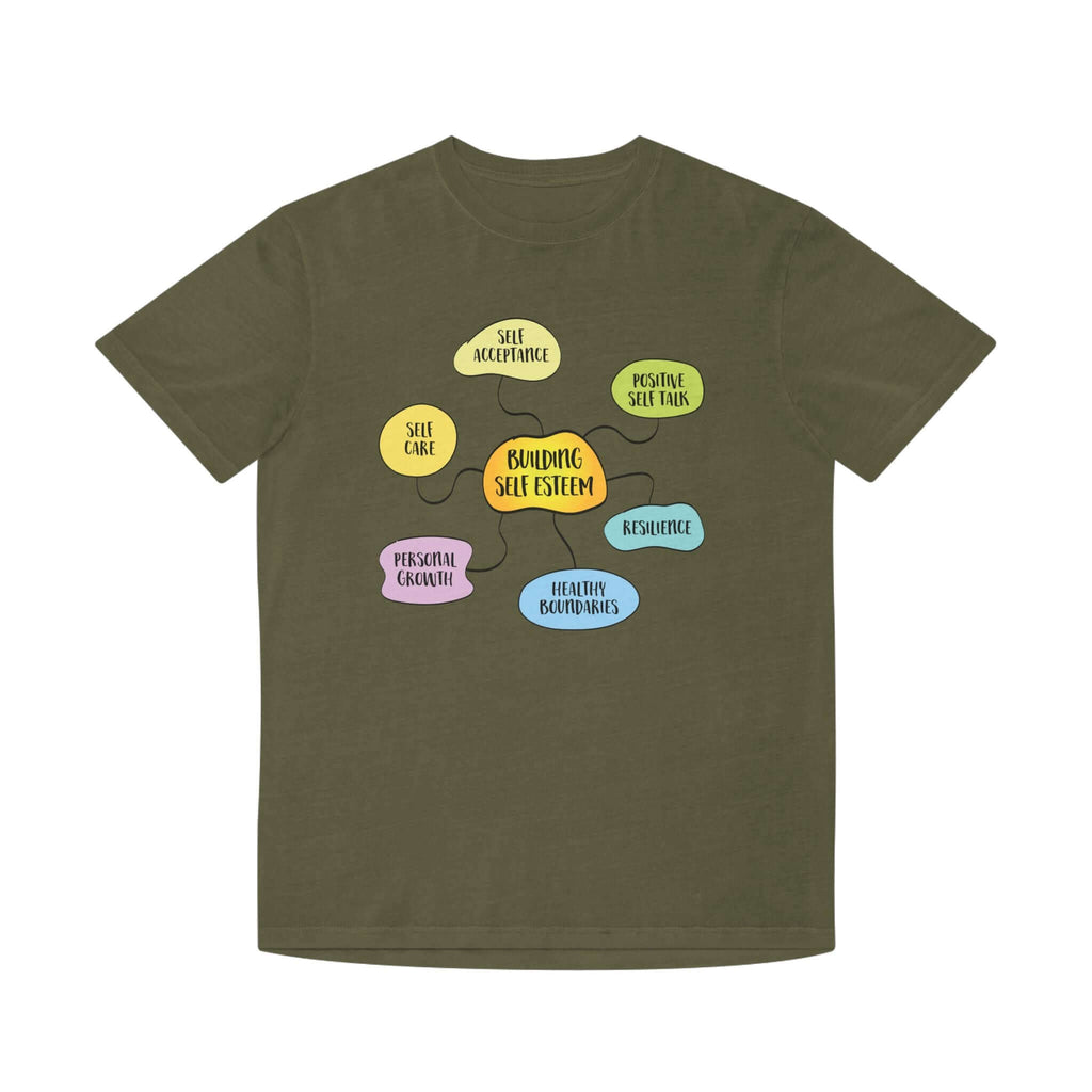 Faded Shirt - Building Self-Esteem Graphic Tee