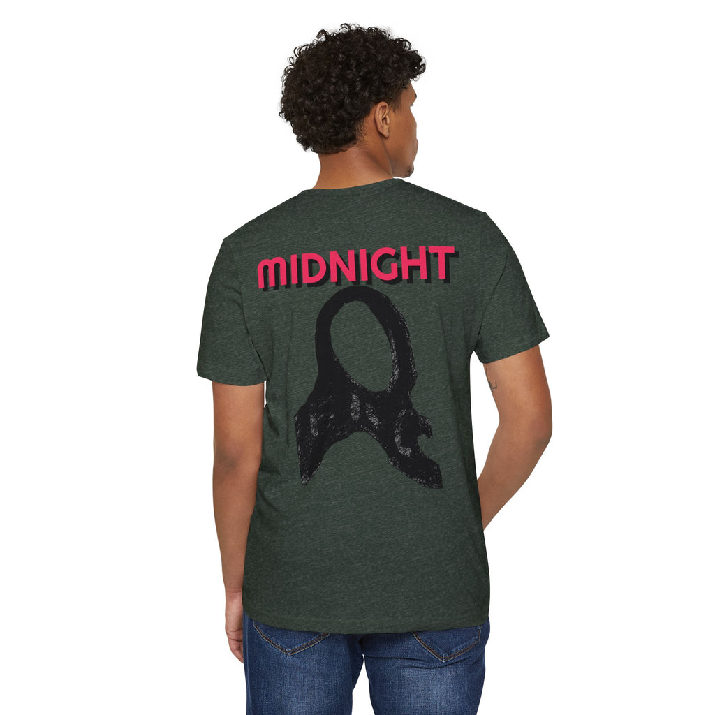 Midnight Unisex T-Shirt - RC'nSONS Organic Recycled Tee