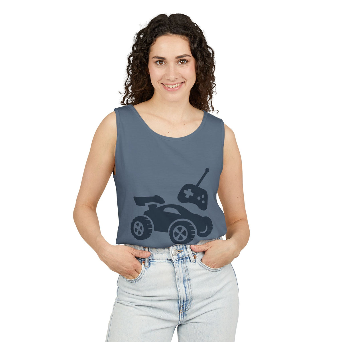 Gaming-Themed Unisex Tank Top | Comfortable, Stylish, Gift for Gamers, Perfect for Summer, Casual Wear, Gaming Events Printify