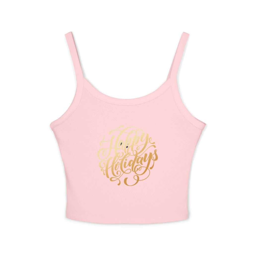 Tank Top - Happy Holiday Print