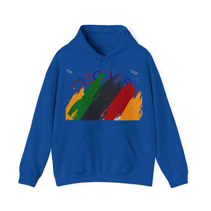 Unisex Heavy Blend™Discovery Hooded  Sweatshirt