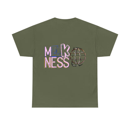 Unisex Heavy Cotton Tee - 'MEEKNESS' Graphic Shirt for Casual Wear