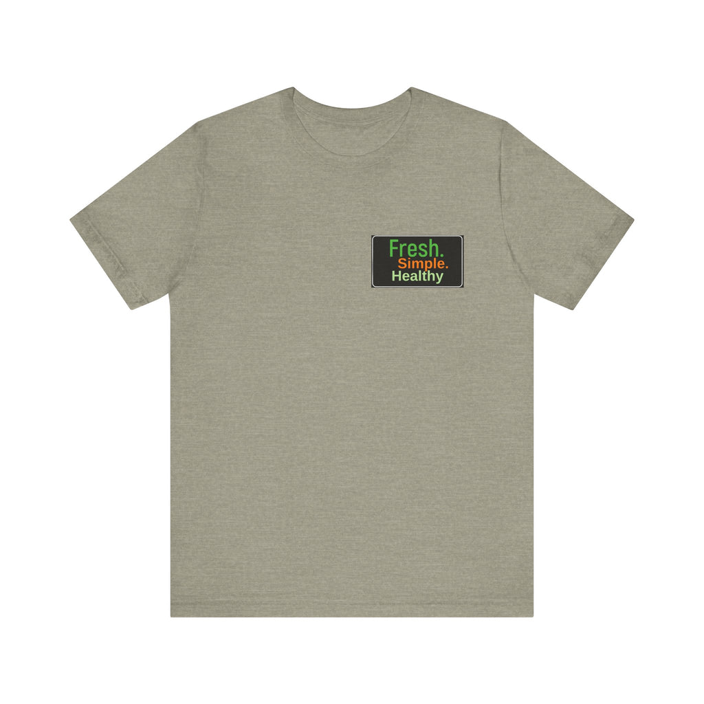 Unisex Fresh Healthy Short Sleeve Tee