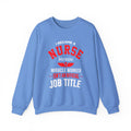 Je suis devenu un sweat-shirt unisexe infirmière 