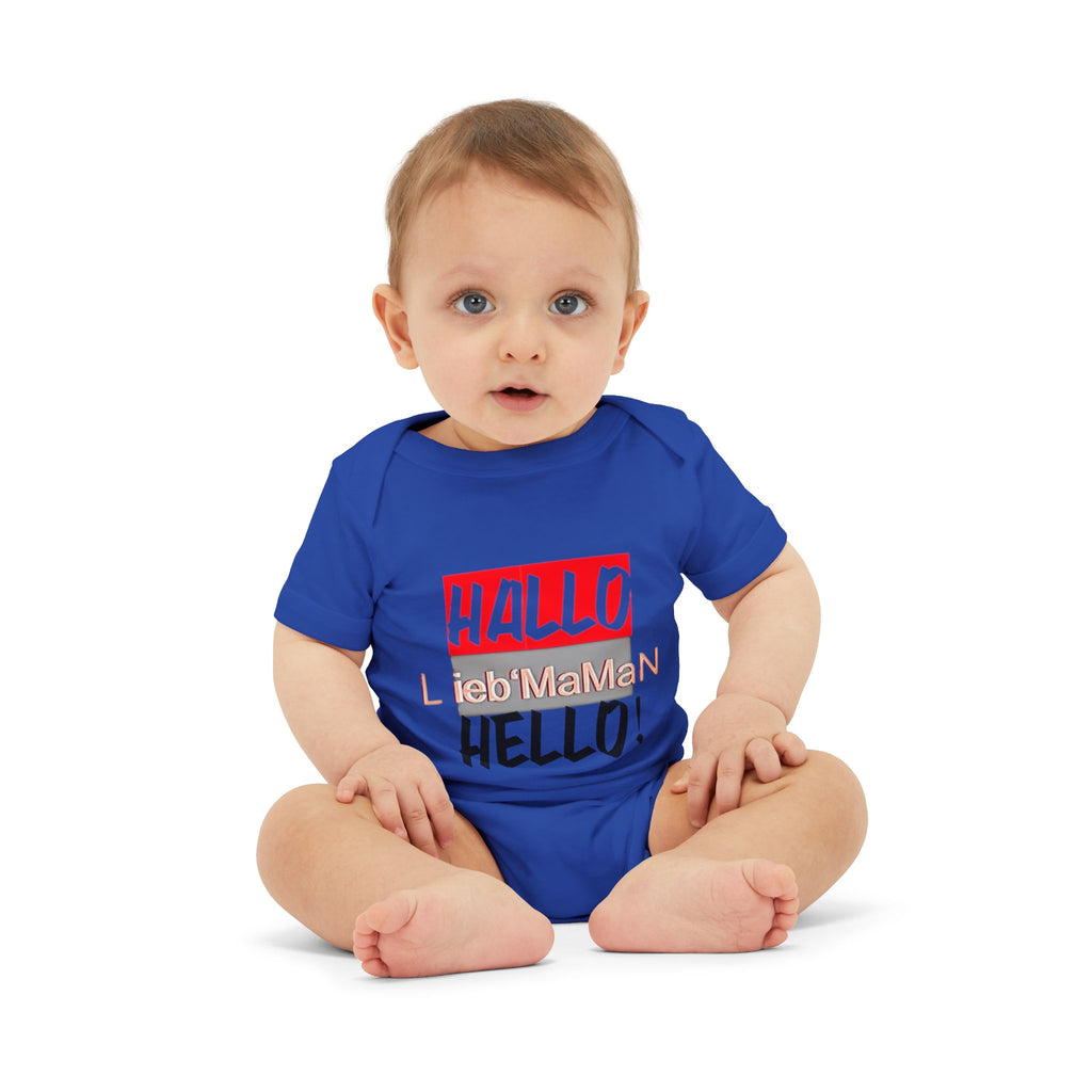 Hello Baby Bodysuit - Cute Multilingual Infant Jersey One Piece