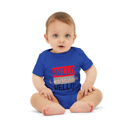 Hello Baby Bodysuit - Cute Multilingual Infant Jersey One Piece
