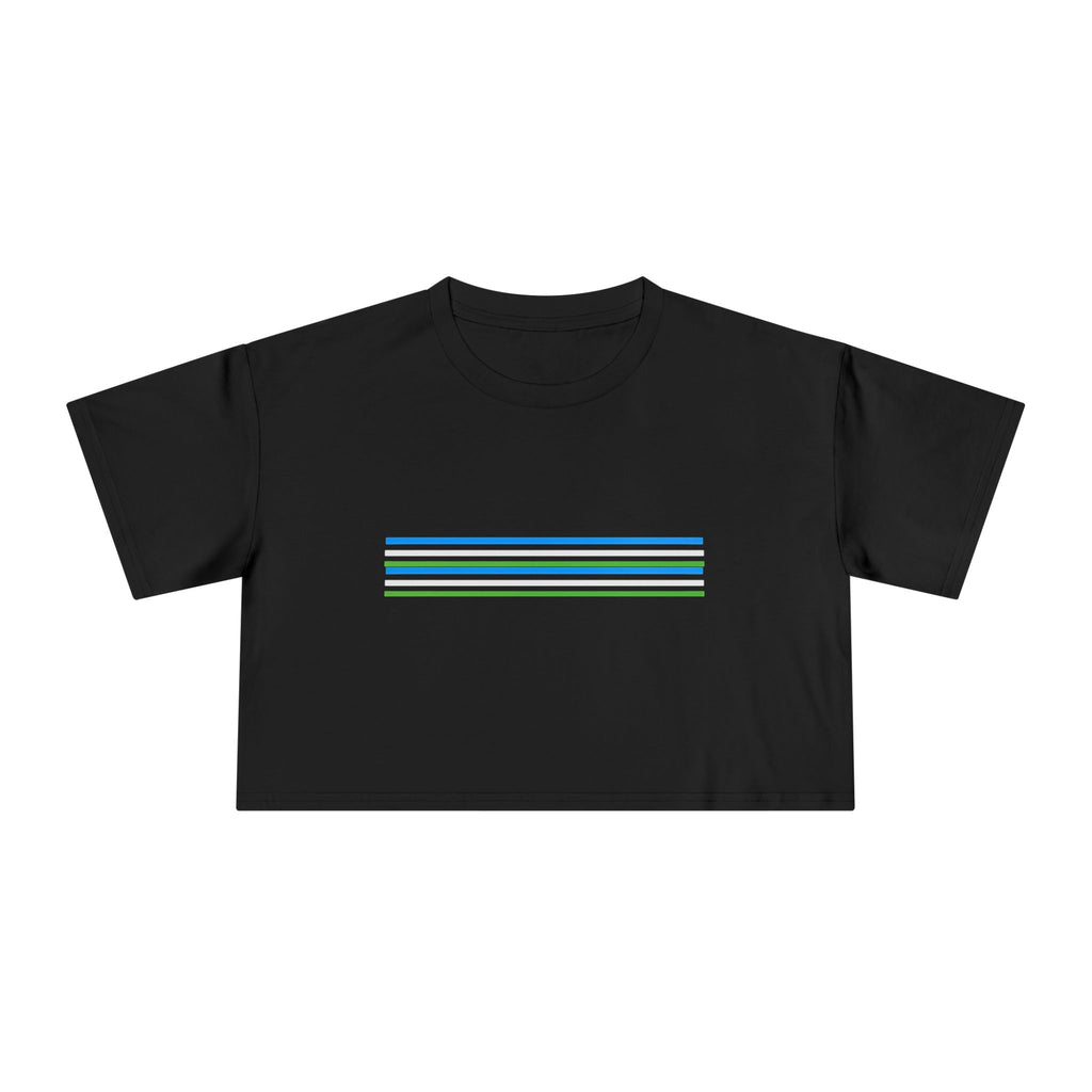 Crop Tee - Bubblegum Design for Women